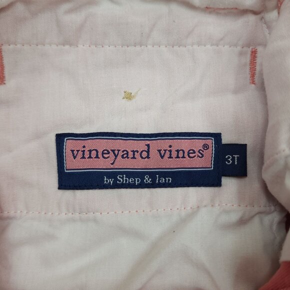 Vineyard Vines by Shep & Ian Boys Adjustable Waist Cotton Shorts Size 3T - Picture 3 of 9